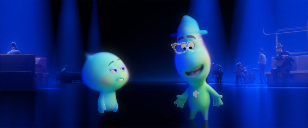 Joe and soul 22, Photo by Pixar